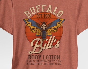 Buffalo Bill's Body Lotion Tee | Vintage Horror Movie Shirt