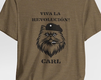 Viva La Revolution Carl Shirt, Dungeon Crawler Carl, Princess Donut, LitRPG Graphic Tee