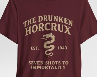 Drunken Horcrux Shirt: Harry Potter Parody Tee - Wizard Bar Graphic