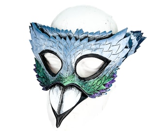 Pigeon Handmade Genuine Leather Mask