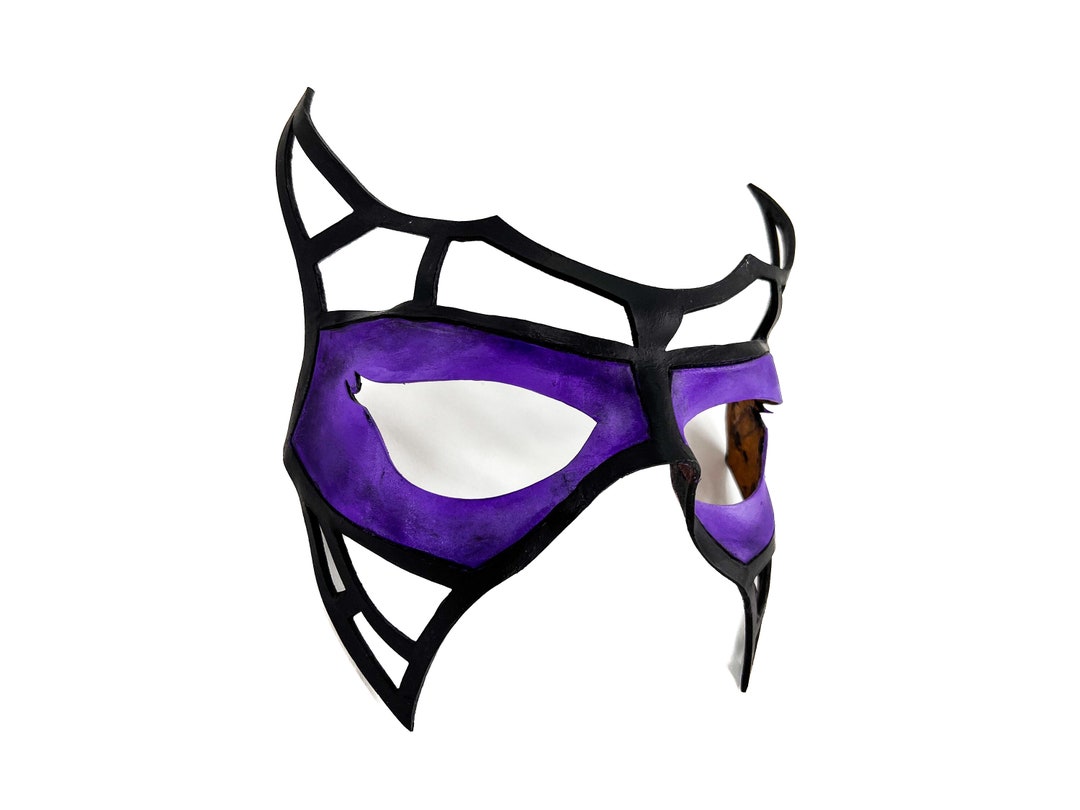 Evil Royalty Handmade Genuine Leather Mask - Etsy