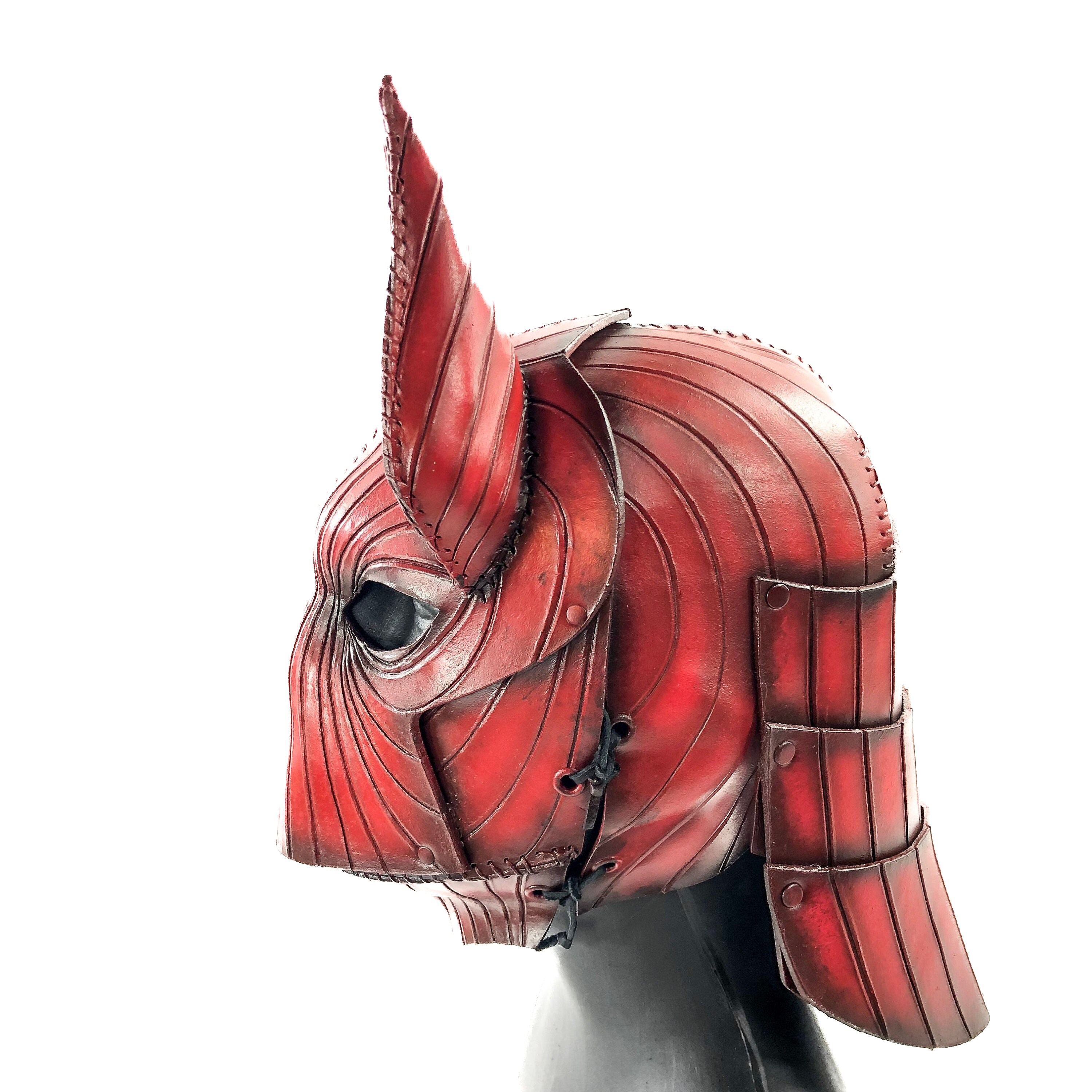 Dracula Handmade Genuine Leather Mask - Etsy