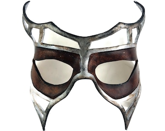 Handcrafted Genuine Leather Royal Warrior Mask