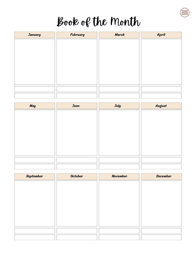 Printable Reading Journal & Tracker | Reading Log Planner | Book Review ...