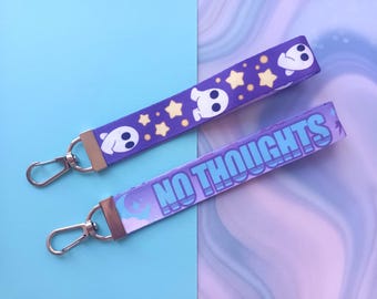 Fresno Nightcrawler Wrist Lanyard: Kawaii Cryptid, Neon Gothic