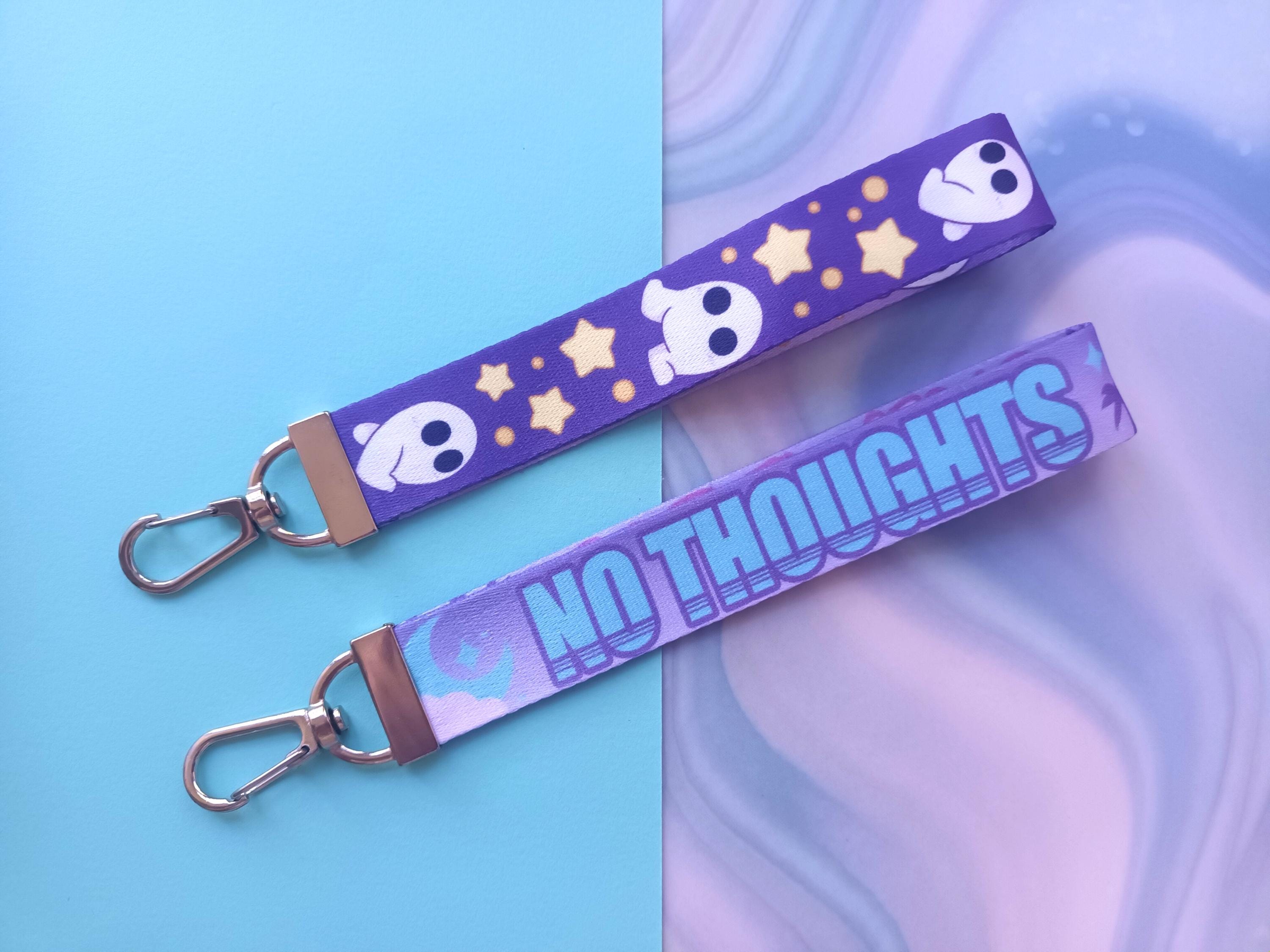 Fresno Nightcrawler Wrist Lanyard: Kawaii Cryptid, Neon Gothic