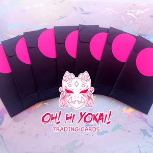 Oh! Hi Yokai! Mini Mystery Prints: Japanese Anime Art Trading Cards