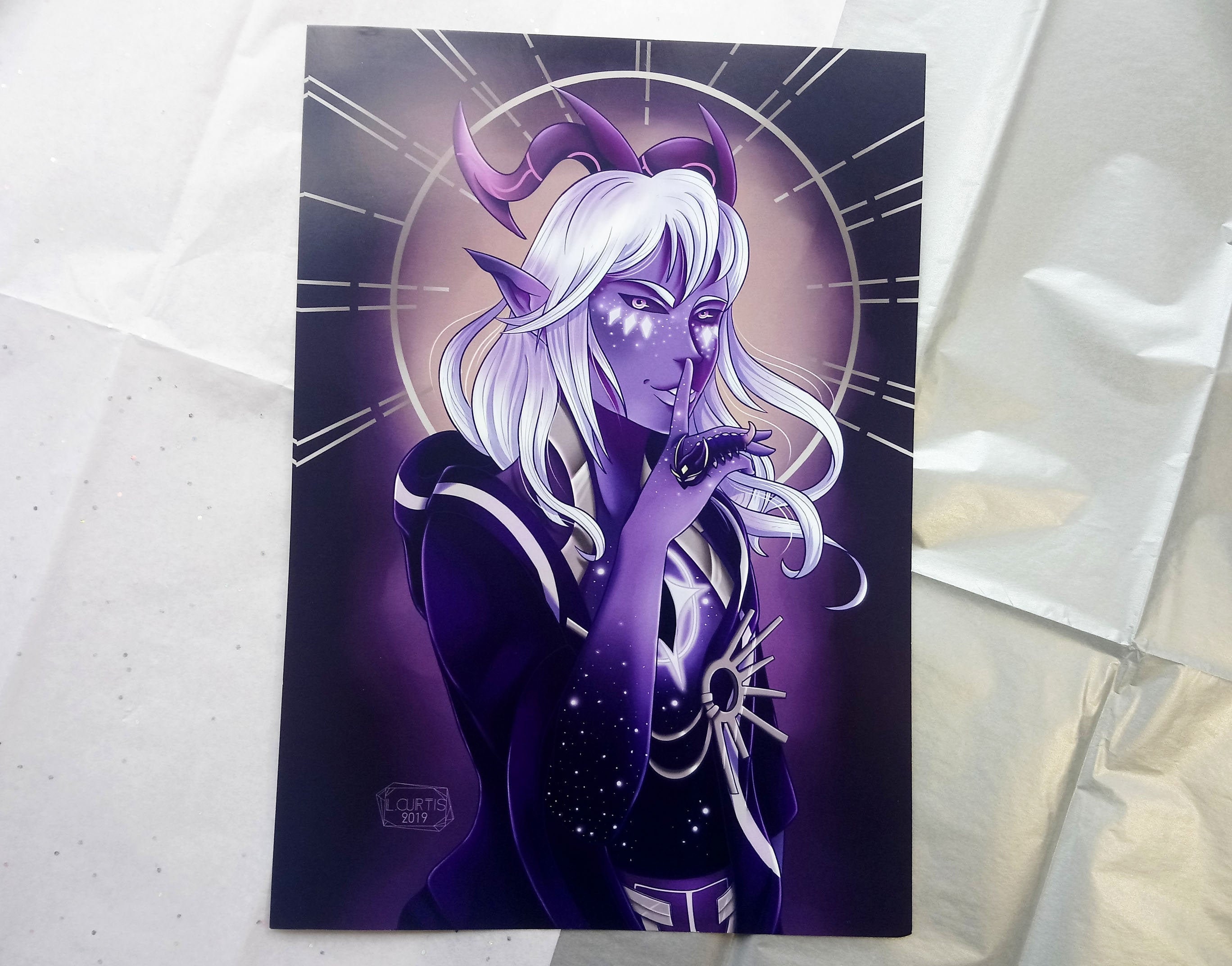A4 Art Prints Aaravos the Dragon Prince Fantasy - Etsy