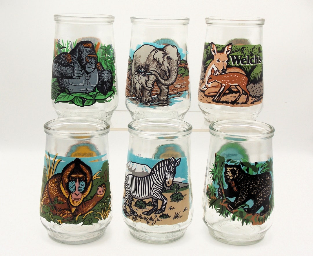 Welches Jam Jars Endangered Species Choice of Jar Etsy