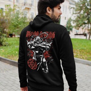 Graphic Anime Tee Unisex Heavy Cotton T-Shirt, Anime Lovers Gift, Vintage Manga Aesthetic Hoodie, Japanese Anime Fan Tee, kids Shirt Gift. image 3