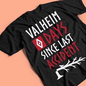 Valheim Shirt, The Bees Are Happy, Black T shirt, Valheim Game, Viking T shirt, Valheim Gift, Valhalla meme, Odin clothing, Nordic, Gamer