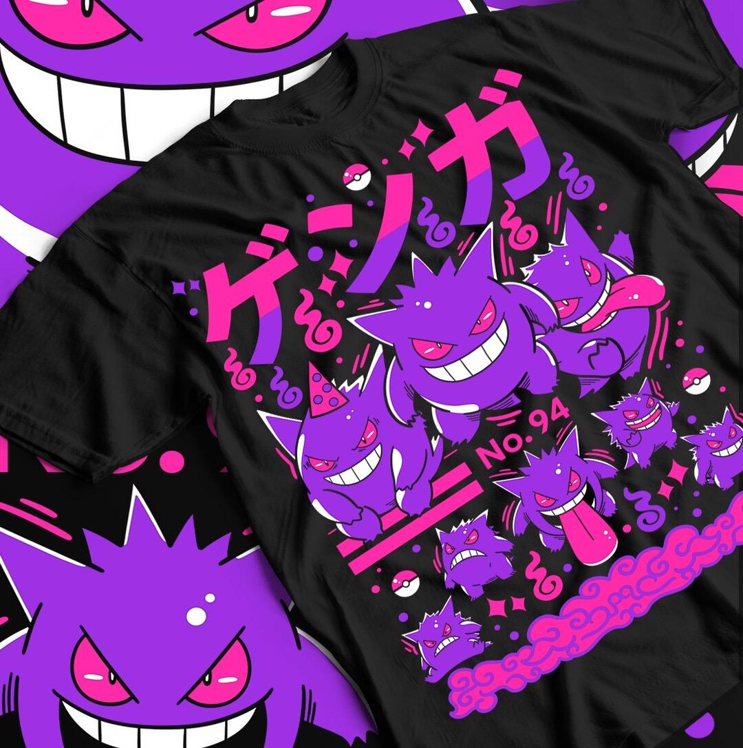 T-shirt Anime Manga Otaku - Homme/Femme - Col Rond Manches Courtes - Taille Régulière - Graphisme Imprimé