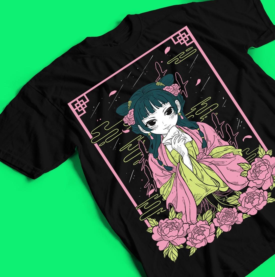 Tシャツ・カットソー MEDM Money Lucky t-shirts basic Logo mao mao unisexual Maomao Shirt - Etsy