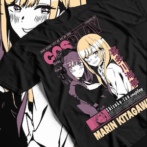 Unisex My Cosplay Darling Anime T-Shirt, Sailor Manga Waifu Graphic Tee Shirt