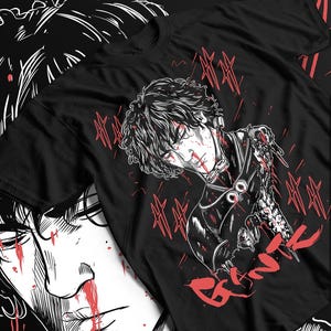 Gantz Anime T-shirt, Unisex Tee, Heavy Cotton Shirt, Japanese Manga Gift, Otaku Apparel, Anime Convention Merch