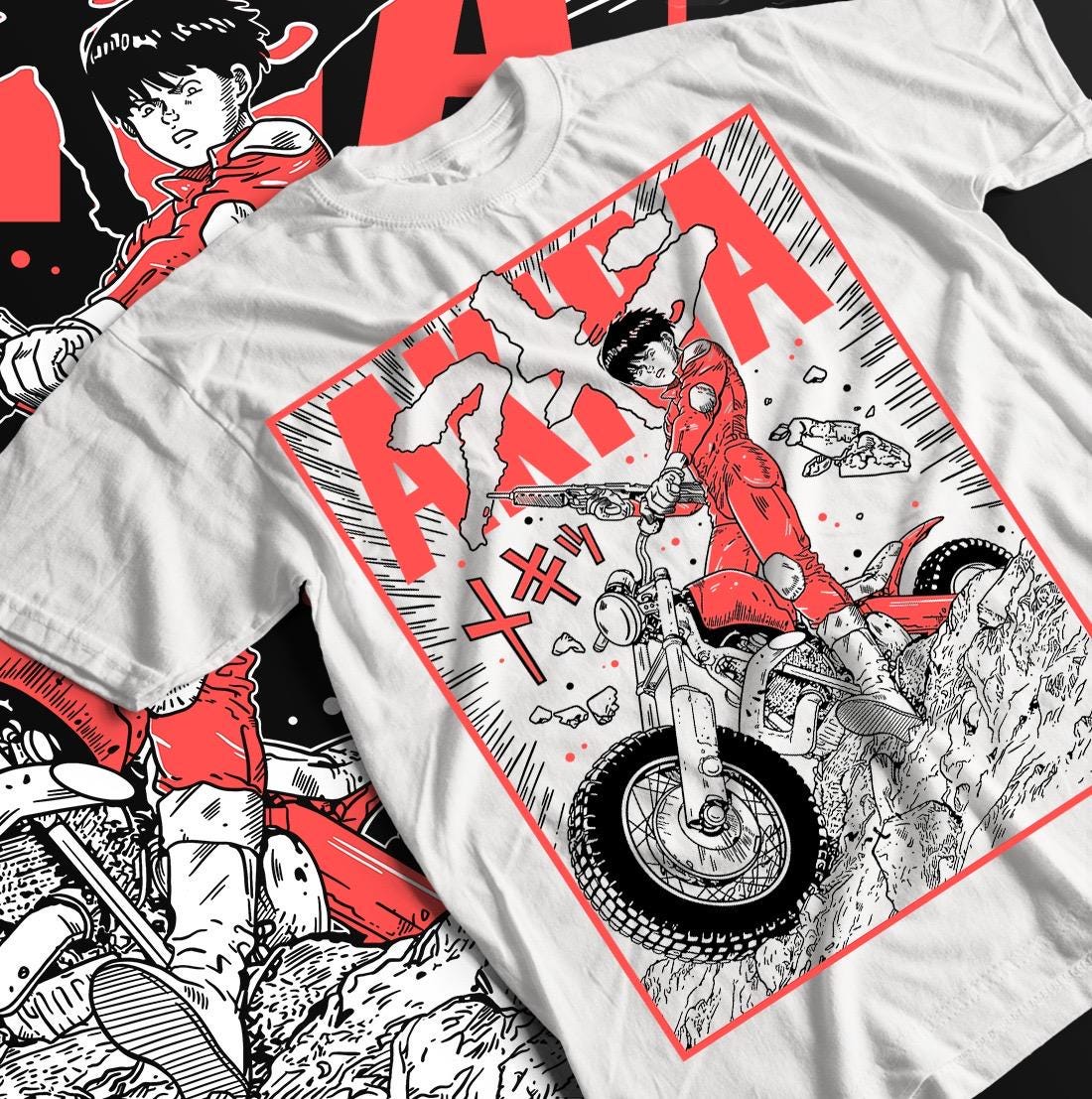 AKIRA グラフィック Tシャツ Vintage Akira Anime T-shirt: Comfort Colors Manga Tee - Etsy