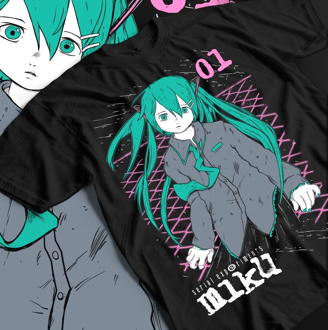 Serial experiments lain shirt - Etsy 日本