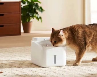 Fontaine à eau - Distributeur d’eau automatique pour chats et chiens, Silencieuse et Facile à Nettoyer – Eau fraîche en continu pour animaux