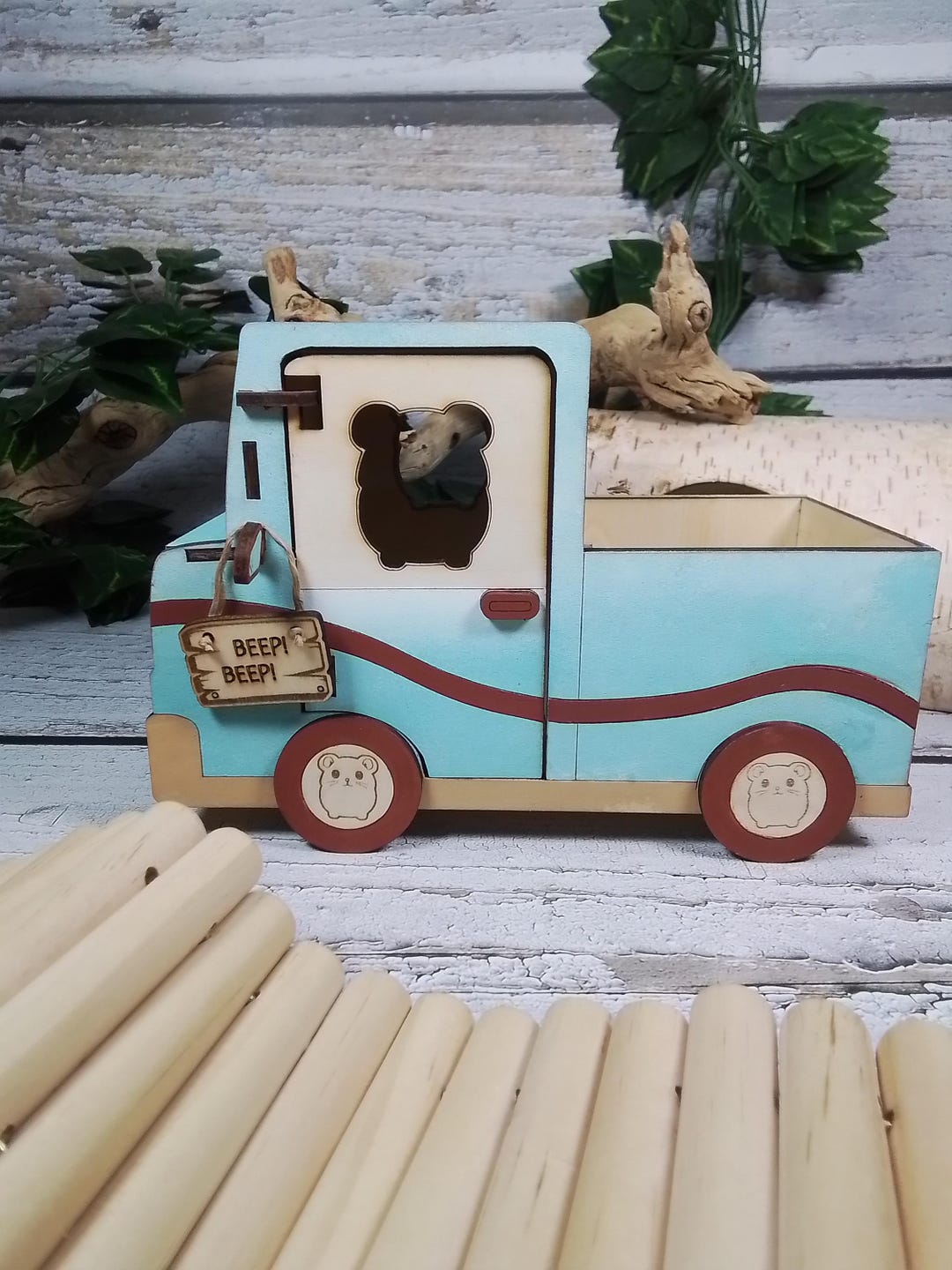 Dwarf Hamster Pick up Truck Hideout/substrate Box - Etsy