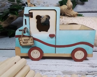 Hamster Abschleppwagen Versteck/Substratkiste