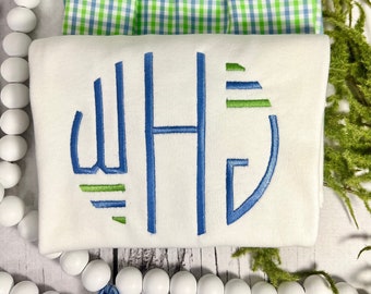 Boys Gingham Shorts Set, Monogrammed Shirt, Fully Lined Shorts
