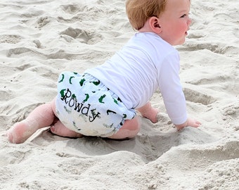 SWIM DIAPERS, POTTY Training Bloomers, Gingham Bloomers, Fully Lined Bloomers, Diaper Covers with Water Resistant Lining