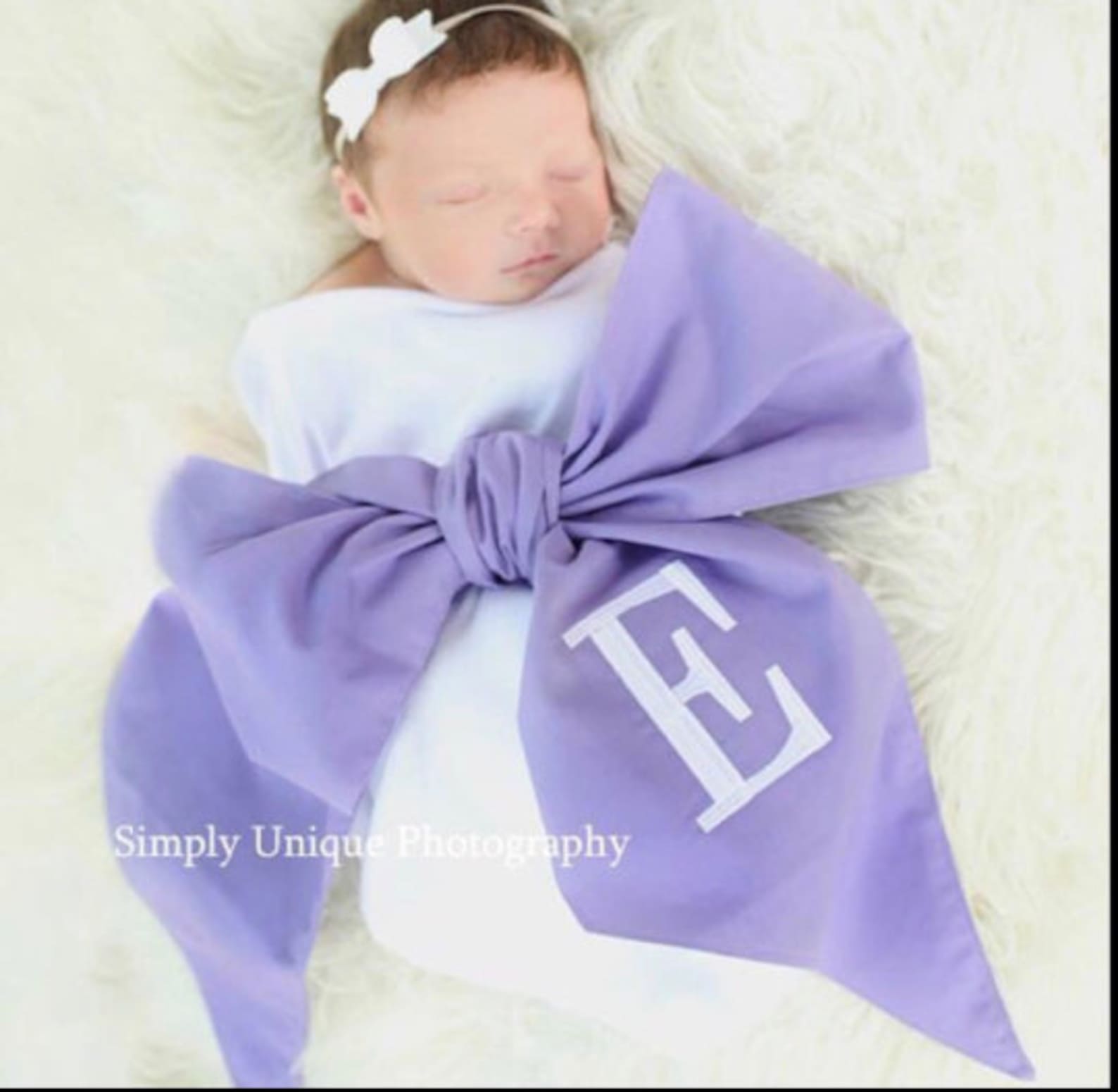 SWADDLE SASH Monogrammed With Blanket Monogrammed Swaddle Etsy