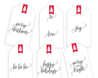 printable gift tag etsy