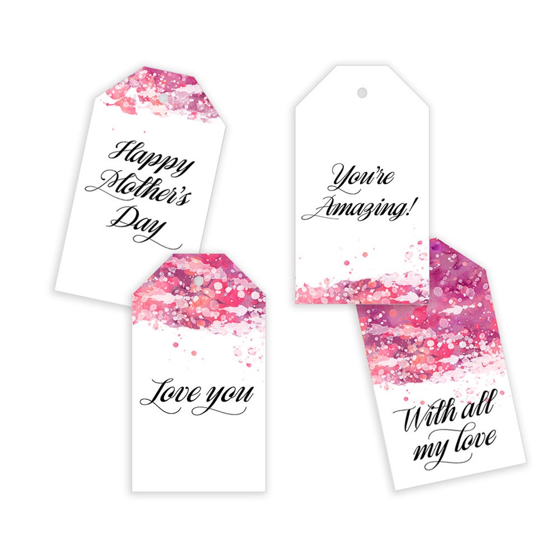 Mother's Day Printable Gift Tags Mothers Day Gift Tags - Etsy
