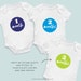 Baby Month Printable Stickers, Baby Milestone Stickers Printable, Baby ...
