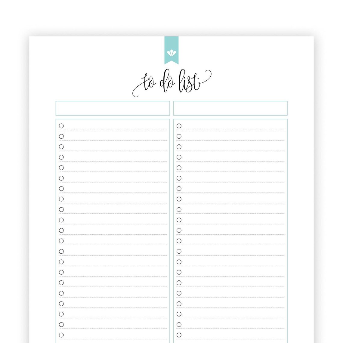 To Do List To Do Printable Printable Lists Checklist Etsy