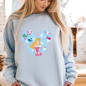 Princesses Watercolor Png Bundle | Disney Family Vacation Png, Disney Princess Png, Mickey Minnie Ears Png, Magical Kingdom Png, Family Trip