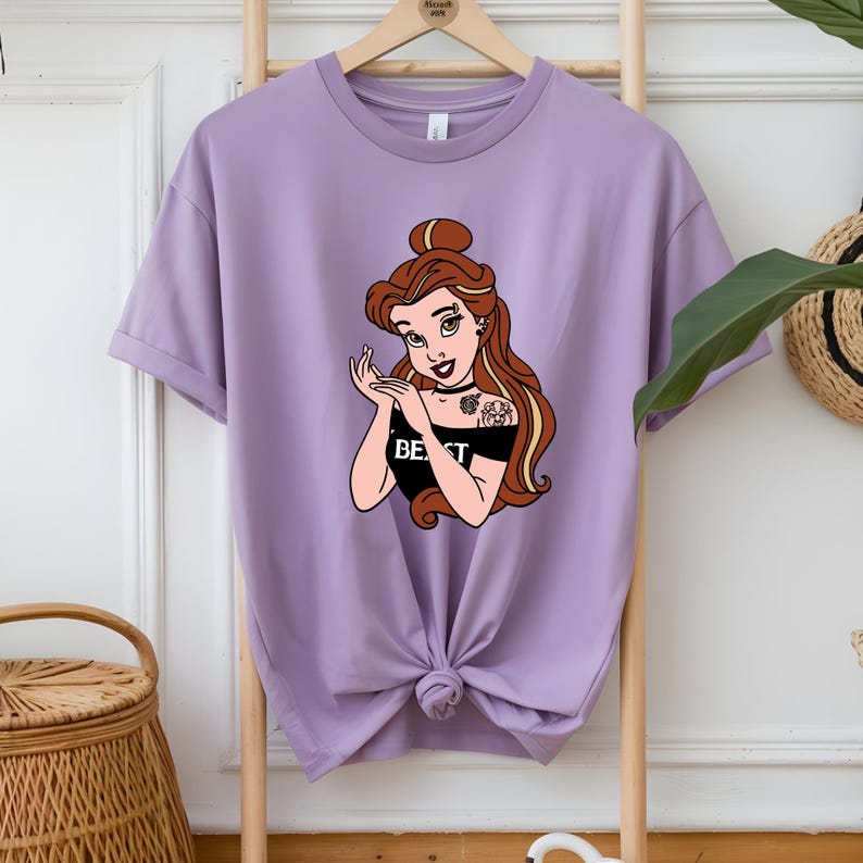 Princess Belle Clipart Bundle: Beauty and the Beast SVG PNG (digital ...