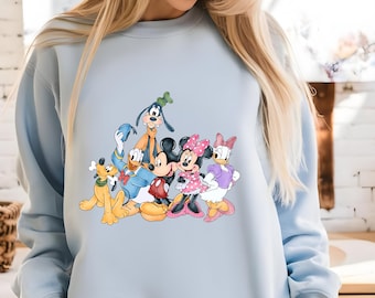 Mickey Mouse Friends SVG: Magic Kingdom Family PNG Bundle (Digital Download)