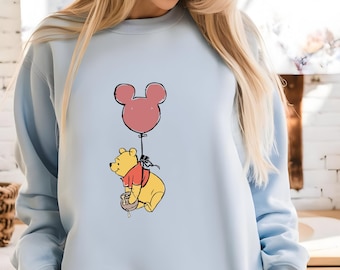 Vintage Winnie The Pooh PNG Clipart-paket (digital nedladdning)