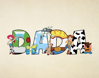 Toy Story Family PNG Bundle – Dada Design (Digital Download)