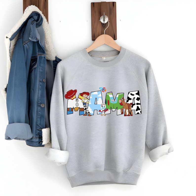 Toy Story Family PNG Bundle - Papa Mama Boy Girl PNG, Disney Pixar Digital Download, Cute Cartoon Png Design, Birthday Matching Family Png