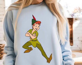 Peter Pan Clipart Bundle | Cartoon Movie PNG SVG (Digital Download)