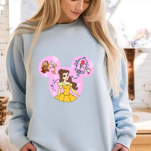 Paquete de princesas acuarela (Png) / Princesa Disney Bella (Png), Vacaciones familiares Disney (Png), Orejas de Mickey y Minnie (Png), Reino mágico (Png)