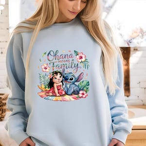 Ohana Stitch PNG Bundle: Family Vacation Clipart (Digital Download)
