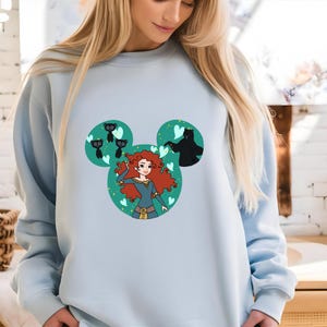 Princesses Watercolor Png Bundle | Disney Family Vacation Png, Disney Princess Png, Mickey Minnie Ears Png, Magical Kingdom Png, Family Trip