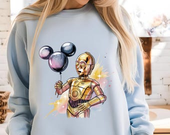 Disney Star Wars PNG Bundle | Mickey Star Wars Characters (Digital Download)
