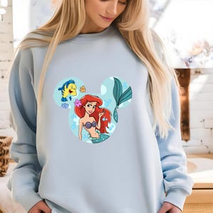 Princesses Watercolor Png Bundle | Disney Princess Ariel Png, Disney Family Vacation Png, Mickey Minnie Ears Png, Magical Kingdom Png