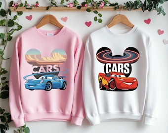 Disney Cars PNG Clipart Bundle: Lightning McQueen, Sally, Tow Mater (Digital Download)