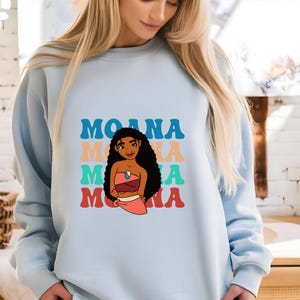 Disney Princess PNG Bundle, Cute Princess Clipart, Disney Princess Moana Elsa Digital Download, Magical Girls Clip Art, Instant Download