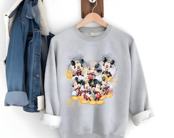 Mickey Mouse & Friends Clipart Bundle | Disney PNG Files (Digital Download)