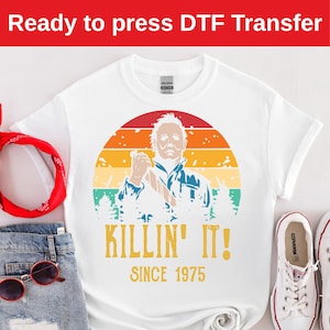 Vintage Horror DTF Transfer | Michael Myers Inspired Print | Killin’ It Since 1963 Design | Halloween Iron On Decal