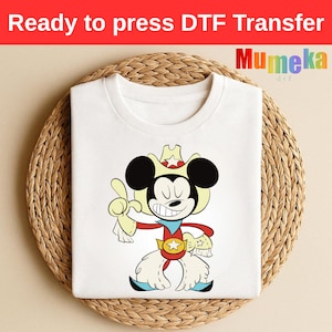 Mickey Sherrif DTF, Disney DTF Transfer, Minnie Mickey Dtf, Disney Image Transfer, Disney Dtf Transfers, Disney Gang Sheet