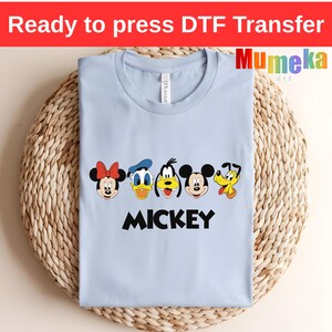 Disney DTF Transfer, Minnie Mickey Dtf, Disney Image Transfer, Disney Dtf Transfers, Disney Gang Sheet