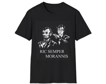 Rick Moranis as John Wilkes Boothe T-Shirt: Dark Humor History Buff Tee